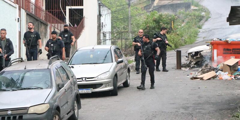 56 Verdächtige wurden festgenommen. - Foto: Jose Lucena/TheNEWS2 via ZUMA Press Wire/dpa