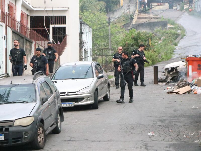 81 Verdächtige wurden festgenommen. - Foto: Jose Lucena/TheNEWS2 via ZUMA Press Wire/dpa