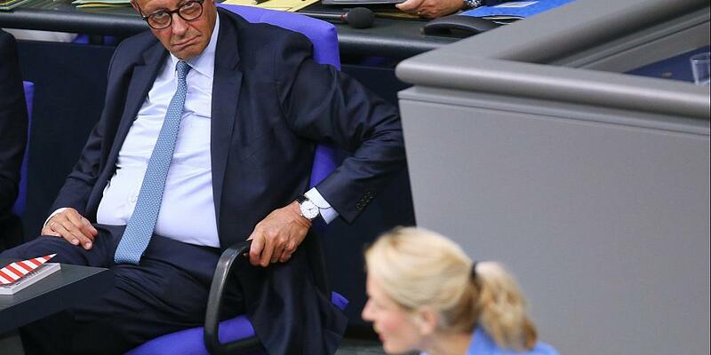 Friedrich Merz und Ines Schwerdtner (Archiv) - Foto: über dts Nachrichtenagentur