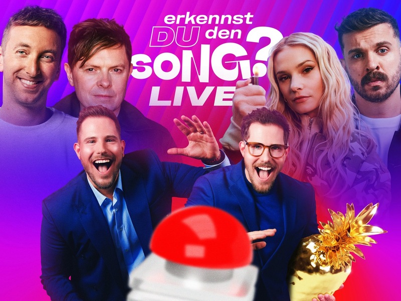Benni Wolter Dennis Wolter Erkennst DU den Song? LIVE - Foto: Joyn/Felix Görgens, presseportal.de