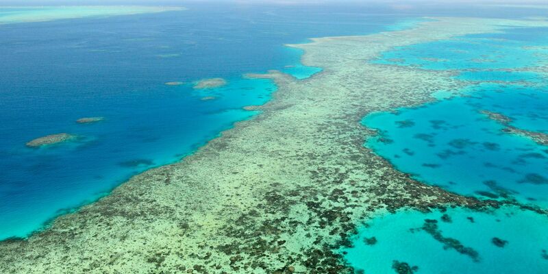 Das Great Barrier Reef in Australien. (Archivbild) - Foto: Uncredited/Kyodo News via AP/dpa