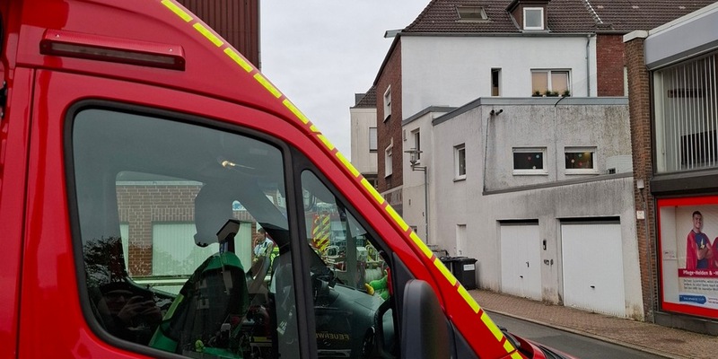 FW Bocholt: Wohnungsbrand mit einer toten Person in Bocholter Innenstadt - Foto: presseportal.de