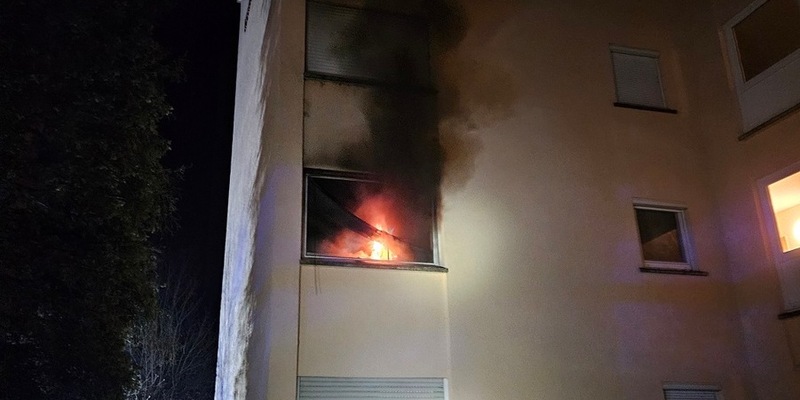FW-Radolfzell: Wohnungsbrand auf der Mettnau - Foto: presseportal.de