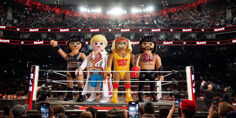 Playmobil steigt in den Ring: Weltweite Lizenzpartnerschaft mit WWE® bringt legendäre Superstars ins Playmobil-Universum - Foto: presseportal.de