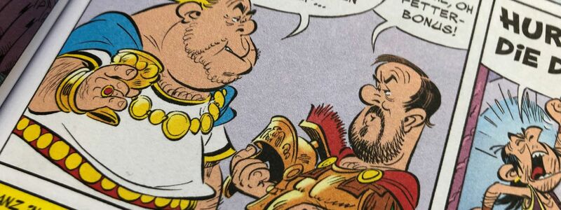 Im gerade erschienenen Band «Asterix in Lusitanien» gibt es eine Figur namens Pistorius. - Foto: Christof Bock/dpa