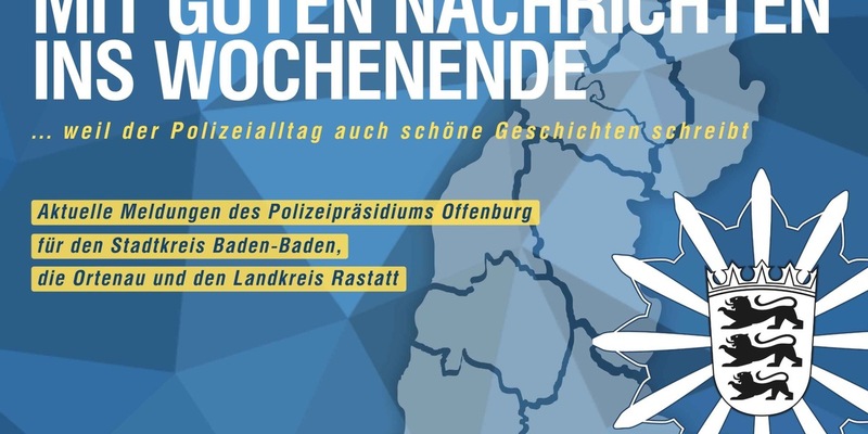 POL-OG: Hohberg / Niederschopfheim - Hund entdeckt gestohlene Tasche - Mit guten Nachrichten ins Wochenende - Foto: presseportal.de