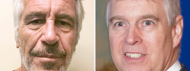 Die Verwicklung in den Epstein-Skandal kostete Andrew sein Leben als Prinz. - Foto: -/Stratenschult/New York State Sex Offender Registry/AP/dpa/dpa