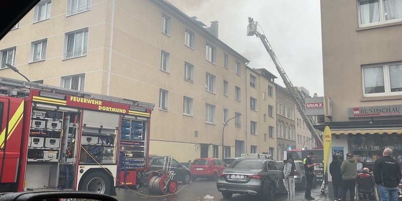 FW-DO: Wohnungsbrand - Foto: presseportal.de