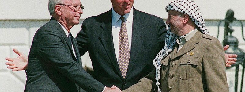 Die großen Hoffnungen auf Frieden zwischen Israel und den Palästinensern sind in den Jahrzehnten seit dem Mord an Israels Regierungschef Izchak Rabin immer tieferem Misstrauen gewichen. - Foto: Avi Ohayon/Israeli Government Pr/EPA/dpa