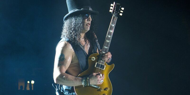 Kultgitarrist Slash ist mit seinem Konzertfilm «Live at the «S.E.R.P.E.N.T. Festival» für einen Tag im Kino zu sehen. - Foto: Kc Alfred/dpa