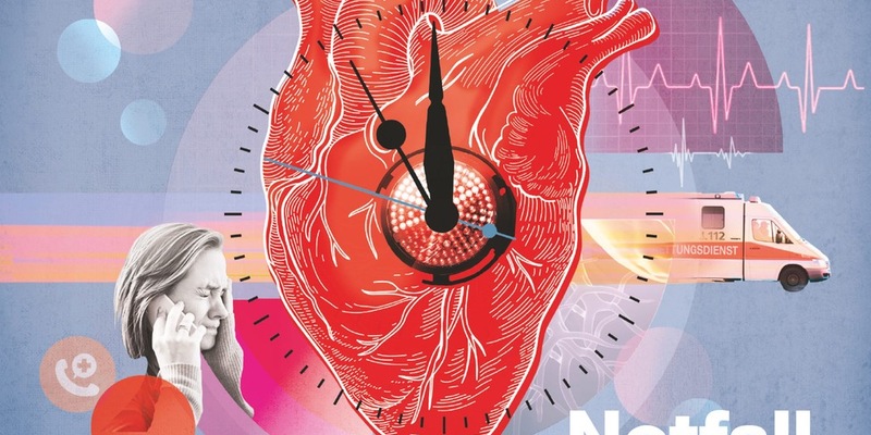 Herzinfarkt: Minuten entscheiden / So erkennen wir die Warnzeichen (mit Geräusch Martinshorn) - Foto: presseportal.de