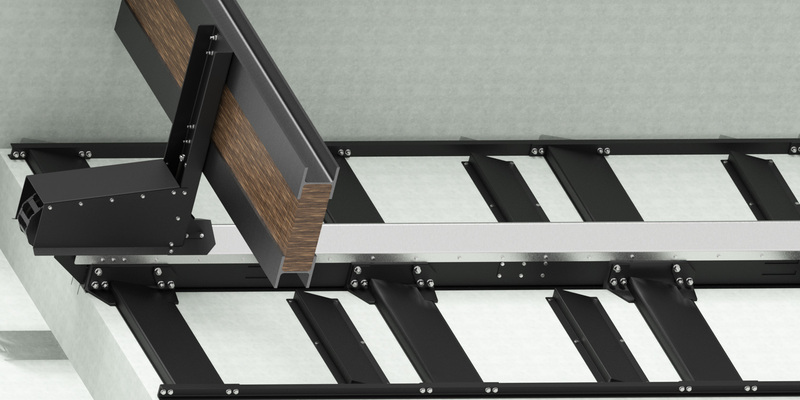 Schubboden mit integriertem Antrieb - Foto: LZTech über pressetext.de