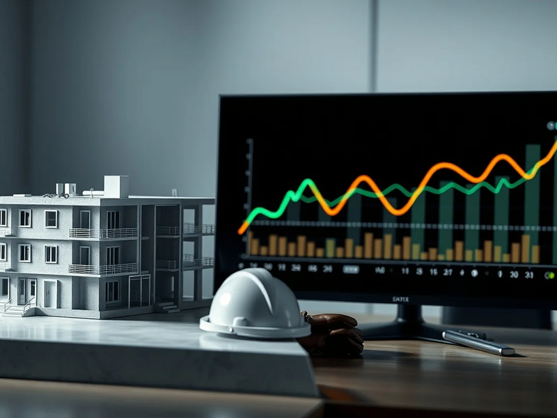 Deutsche Bauwirtschaft: Tiefbau boomt, Wohnungsbau bricht ein - Foto: über boerse-global.de
