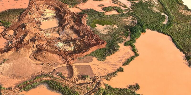 Aus der Luft sind abgeholzte Flächen im Amazonas-Gebiet zu sehen. (Archivbild) - Foto: Philipp Znidar/dpa