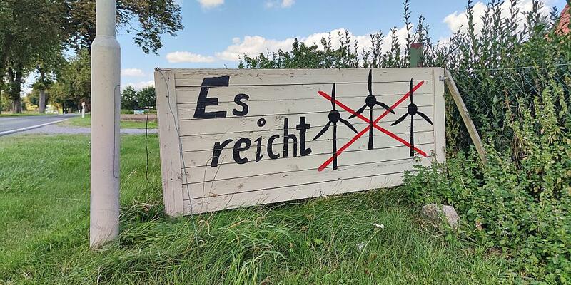 Protest gegen neue Windräder (Archiv) - Foto: über dts Nachrichtenagentur