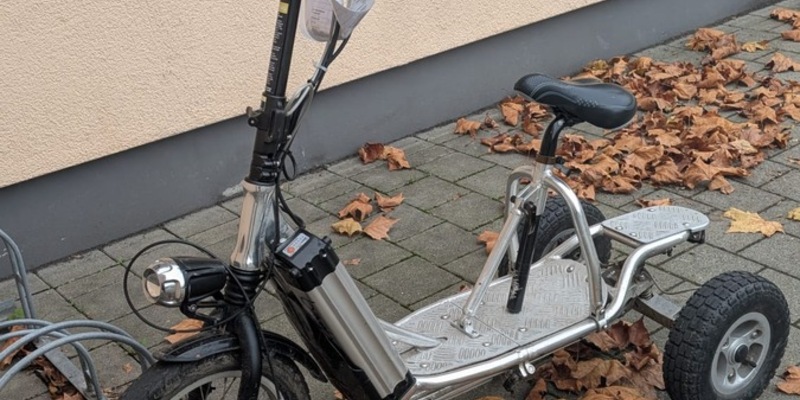 POL-GE: Jugendliche mit nicht versichertem Elektro-Dreirad in der Feldmark unterwegs - Foto: presseportal.de