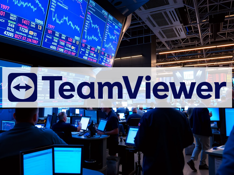 TeamViewer Aktie: Absturz ohne Ende! - Foto: über boerse-global.de