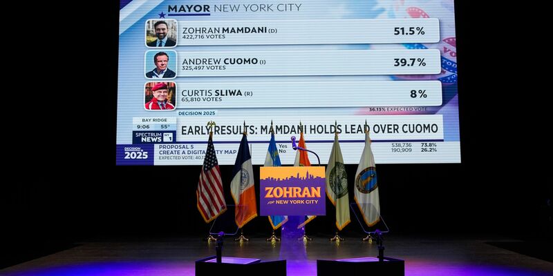 Mamdanis Anhänger feierten ihn.  - Foto: Yuki Iwamura/AP/dpa