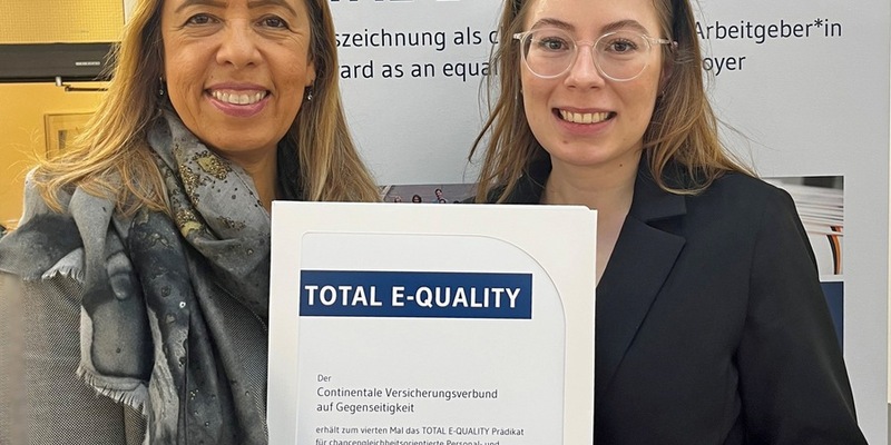 Continentale geht bei Chancengleichheit mit sehr gutem Beispiel voran und erhält erneut Arbeitgeber-Auszeichnung - Foto: presseportal.de