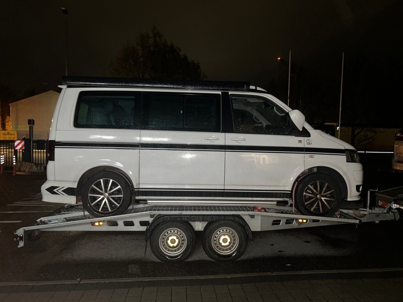 HZA-HN: Camper Van vorschriftswidrig eingeführt - Foto: presseportal.de