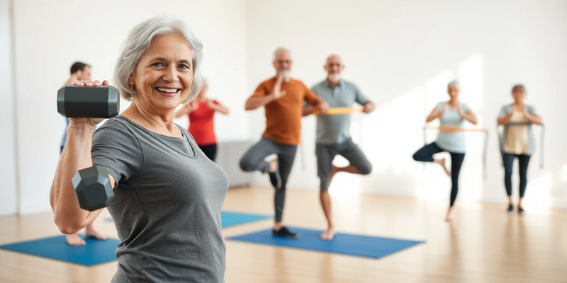 Fitness ab 50: Training gegen den Muskelabbau - Foto: über boerse-global.de