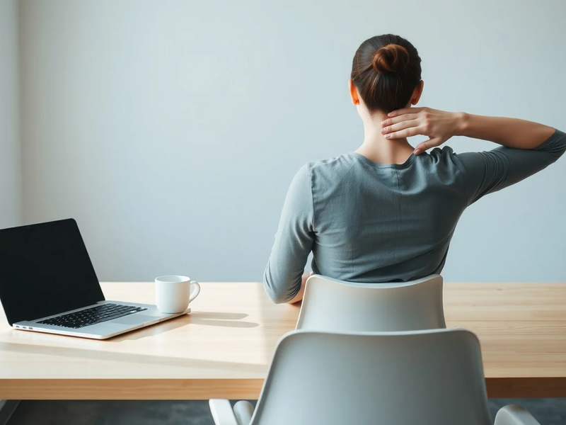 Rückenschmerzen: Fünf Übungen für den Schreibtisch - Foto: über boerse-global.de