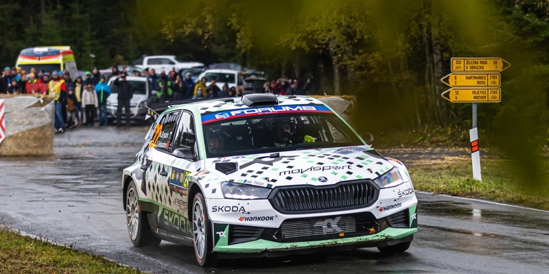 Rallye Japan: Škoda Fabia RS Rally2 Crew strebt WRC2 Challenger-Gesamtführung an - Foto: presseportal.de