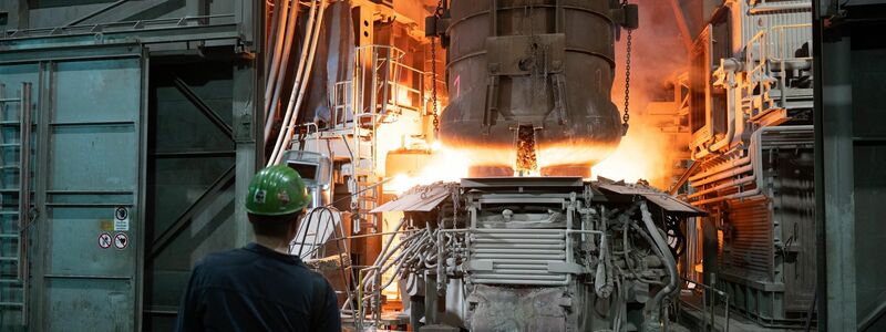 Zum «Stahlgipfel» im Bundeskanzleramt werden auch die Ministerpräsidenten der Länder mit Stahlerzeugung erwartet. (Archivbild) - Foto: Sebastian Kahnert/dpa