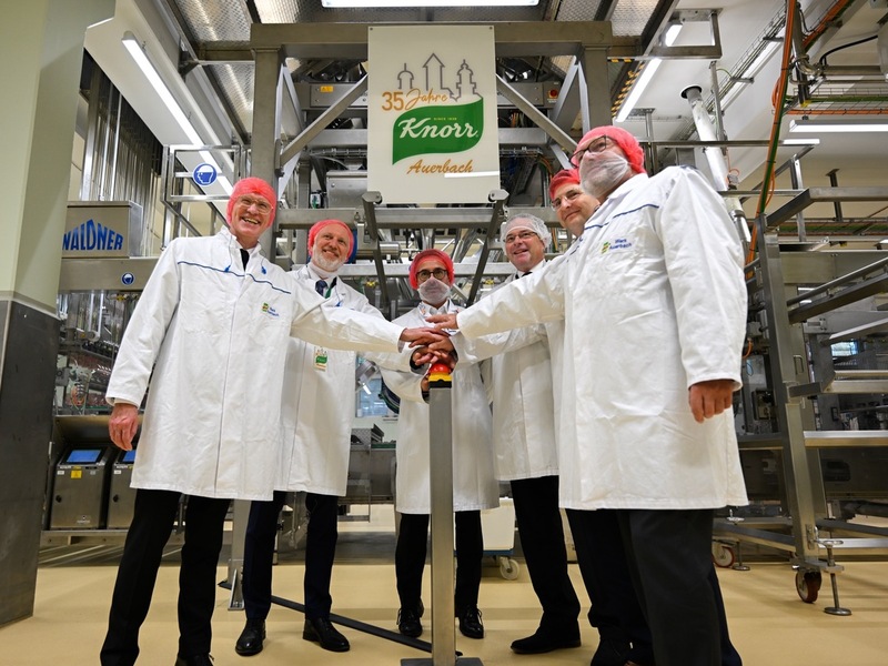 35 Jahre Knorr-Werk Auerbach: Investition in Wachstumssegmente / Einweihung neuer Produktionslinie - Foto: presseportal.de