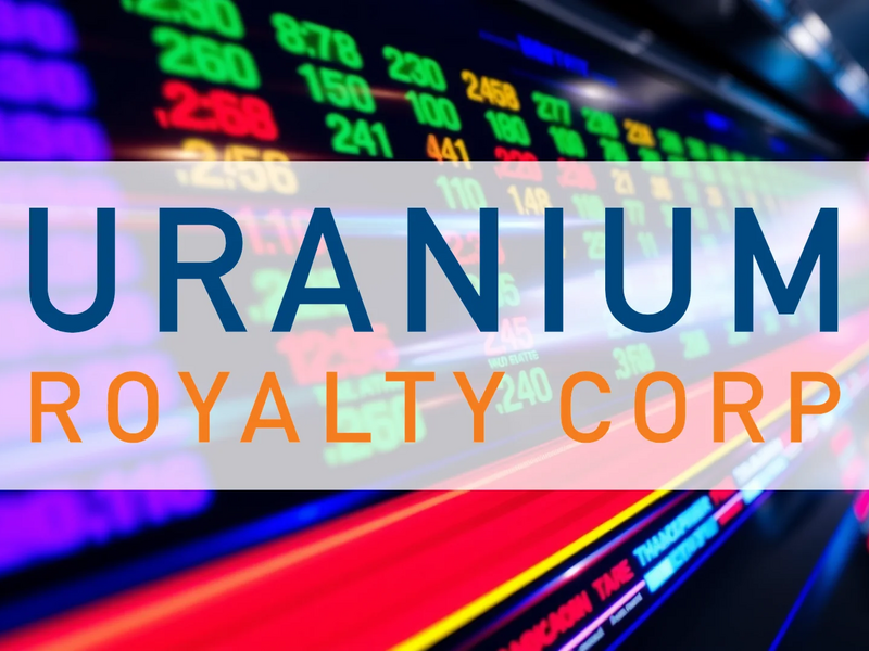 Uranium Royalty Aktie: Absturz mit Ansage? - Foto: über boerse-global.de