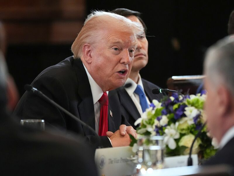 Kasachstan ist nach Worten Trumps das erste Land seiner zweiten Amtszeit, das den Abraham-Abkommen beigetreten sei - «das erste von vielen».  - Foto: Jacquelyn Martin/AP/dpa