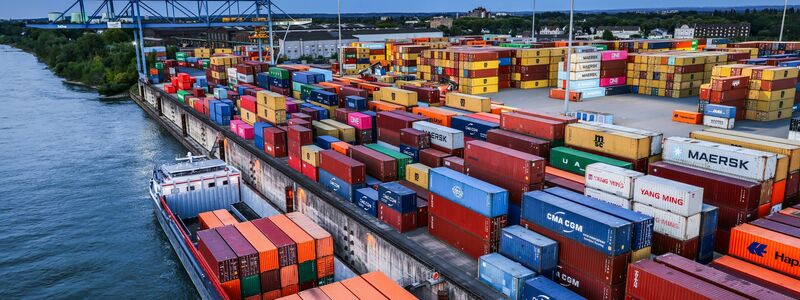 Die deutschen Exporte haben im September zugelegt.  - Foto: Oliver Berg/dpa