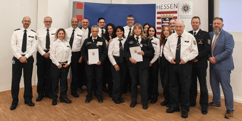 POL-OF: Zwölf Neuzugänge im Freiwilligen Polizeidienst - Foto: presseportal.de