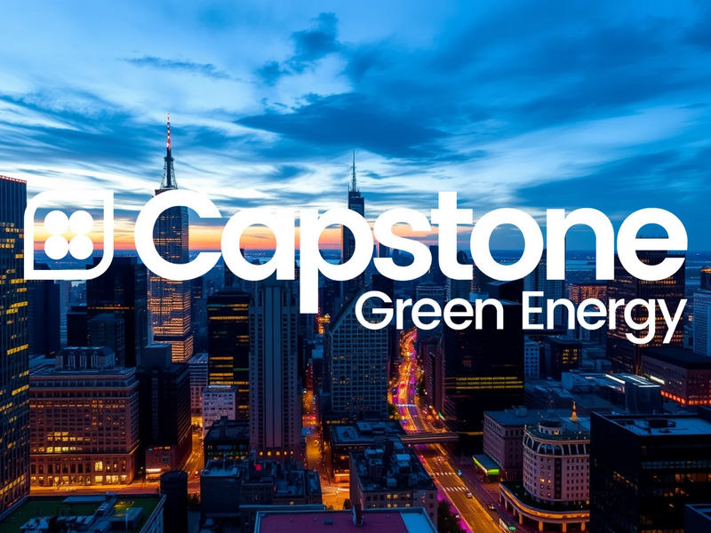 Capstone Green Energy Aktie: Potenzieller Handlungsbedarf? - Foto: über boerse-global.de