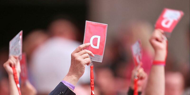 Abstimmung auf SPD-Parteitag (Archiv) - Foto: über dts Nachrichtenagentur