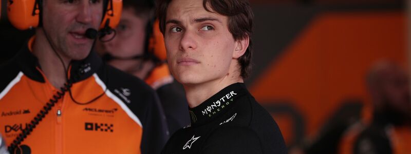 Oscar Piastri verlor nach einem frühen Unfall weiter an Boden im Titelrennen. - Foto: Ettore Chiereguini/AP/dpa