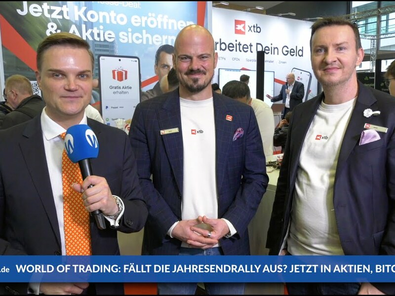 Jens Chrzanowski/ Jens Klatt (XTB):  „Da sind auch die deutschen Aktienwerte ganz vorne mit da - Foto: inside-wirtschaft.de