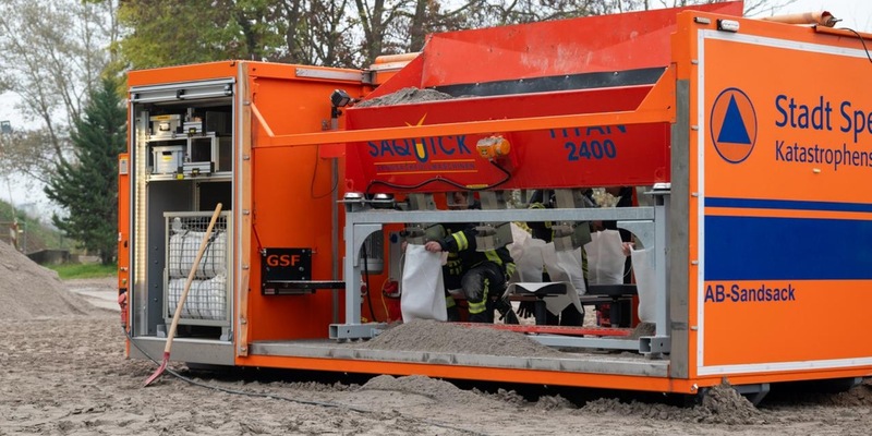 FW Alzey-Worms: Abschlusspressemeldung zur Vollübung Hochwasser Vollübung Hochwasser im Landkreis Alzey-Worms erfolgreich abgeschlossen - vorläufiges Fazit - Foto: presseportal.de