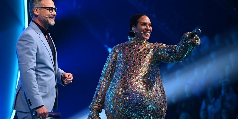 Smiley Barbara Becker Matthias Opdenhövel The Masked Singer - Foto: Joyn/Willi Weber, presseportal.de