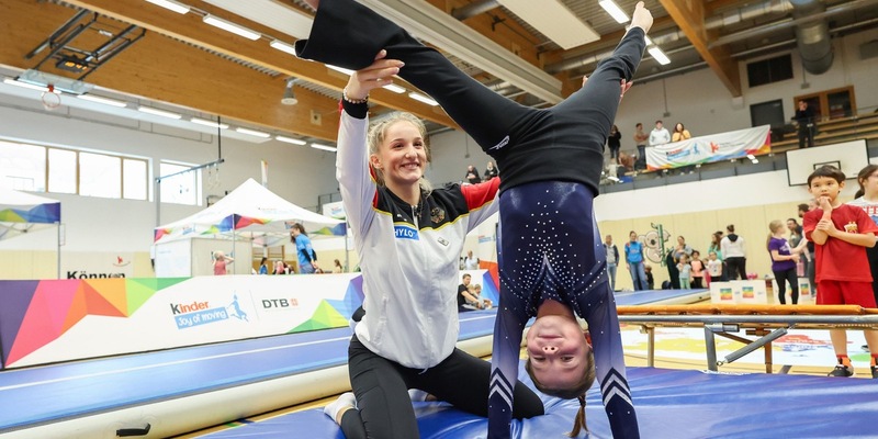 Turn-Stars beim kinder Joy of Moving Tag des Kinderturnens / Rund 600 Kinder erleben unvergesslichen Tag beim Turn-Klubb zu Hannover - Foto: presseportal.de