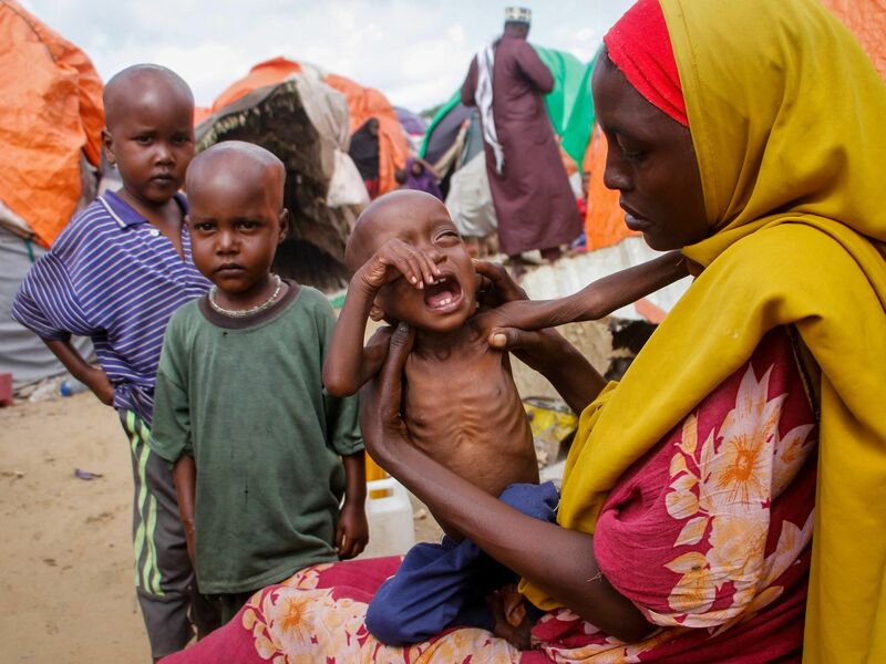 Klimafolgen treiben immer öfter Menschen in die Flucht. (Archivbild)  - Foto: Farah Abdi Warsameh/AP/dpa