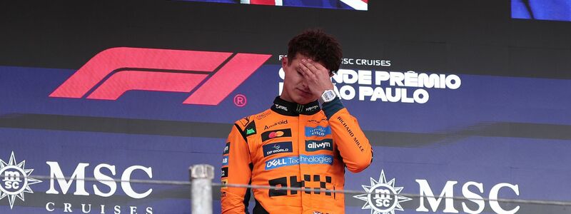 Lando Norris muss immer wieder auch Buhrufe aushalten.  - Foto: Andre Penner/AP/dpa