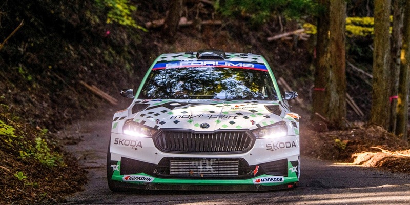 Rallye Japan: Škoda Fabia RS Rally2-Fahrer Nikolay Gryazin übernimmt WRC2 Challenger-Führung - Foto: presseportal.de
