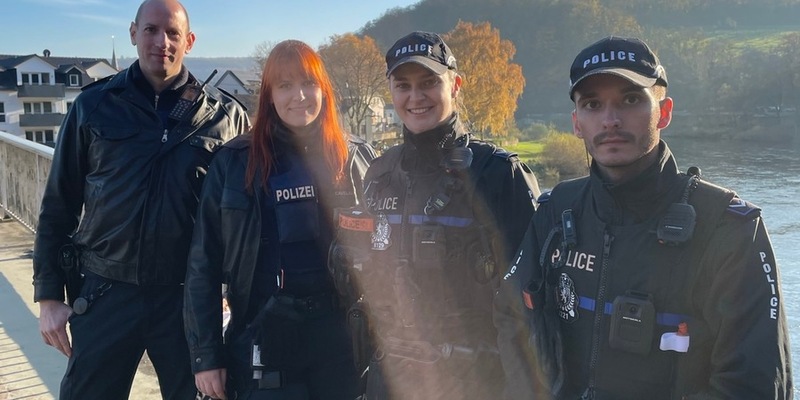 POL-PDTR: 33. Internationalen DEULUX-Lauf in Langsur - Polizei vor Ort - Foto: presseportal.de