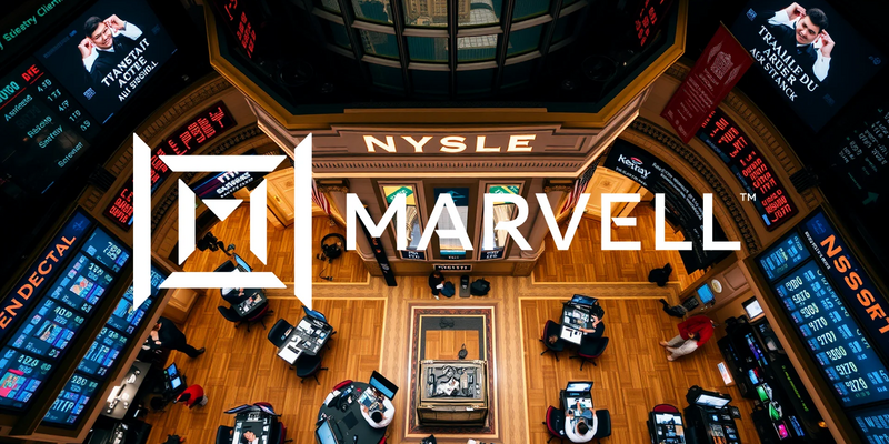 Semiconductor Sector Sell-Off Intensifies Pressure on Marvell Technology - Foto: über boerse-global.de