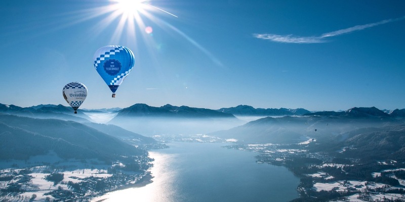 25 Jahre Montgolfiade - ein Vierteljahrhundert Farbtupfer am Winterhimmel - Foto: presseportal.de