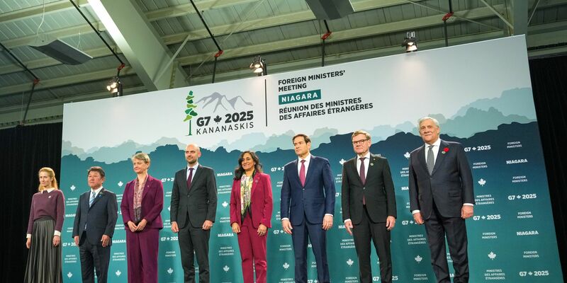 In der Abschlusserklärung zum G7-Außenministertreffen in Kanada wird China für seine Unterstützung Russlands kritisiert. - Foto: Soeren Stache/dpa