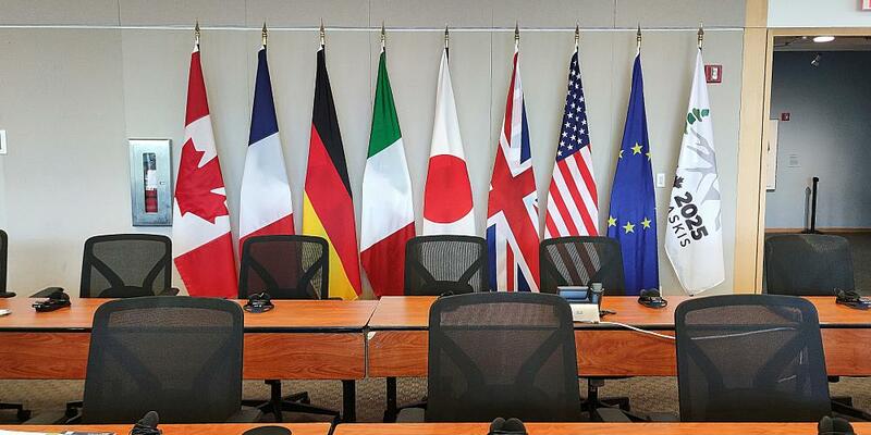 Flaggen der G7-Länder (Archiv) - Foto: über dts Nachrichtenagentur