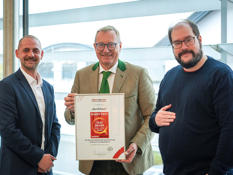 Müller, Beutelmeyer, Suter - HARTL HAUS - Foto: HARTL HAUS (Foto-Abdruck honorarfrei) über pressetext.de