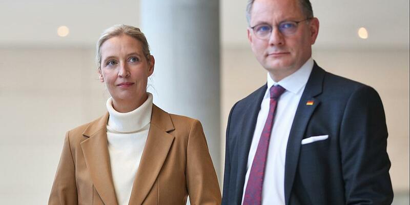 Alice Weidel und Tino Chrupalla (Archiv) - Foto: über dts Nachrichtenagentur